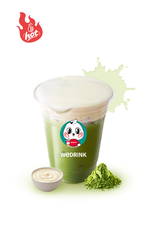 matcha cheese foam web