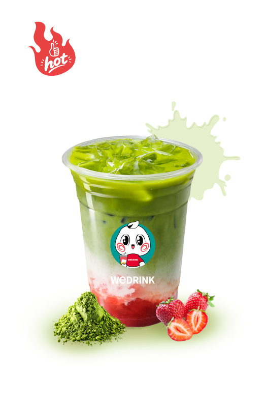 matcha strawberry web